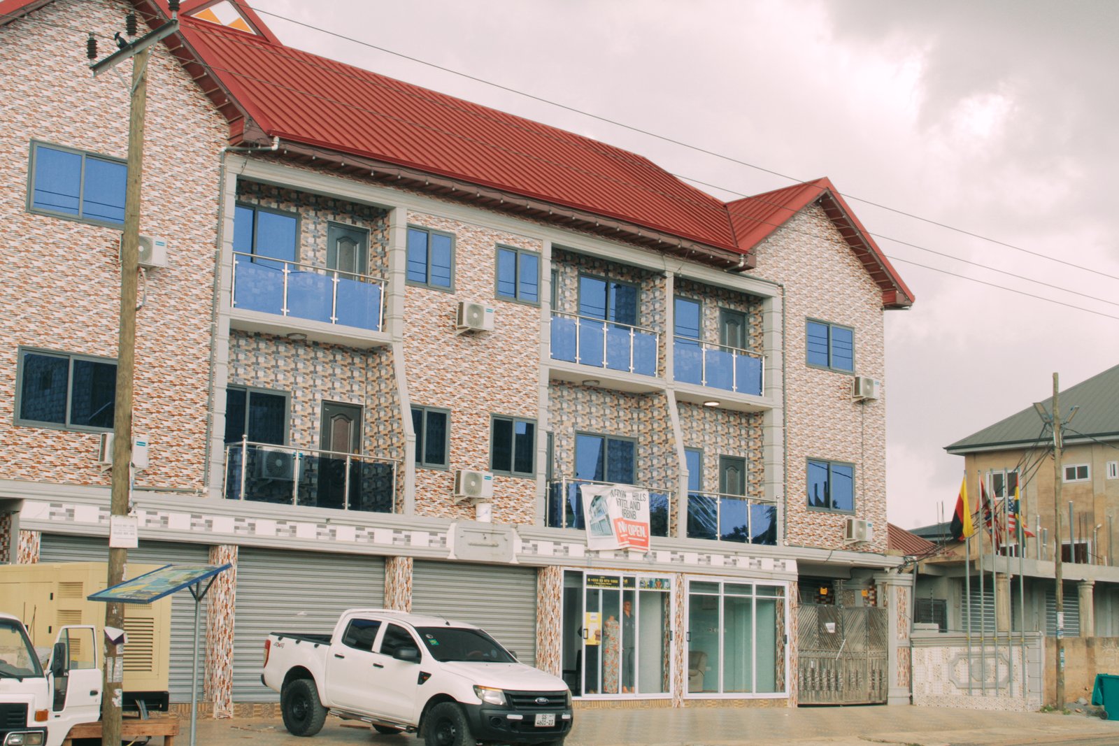 Luxury hotel suite in Ghana