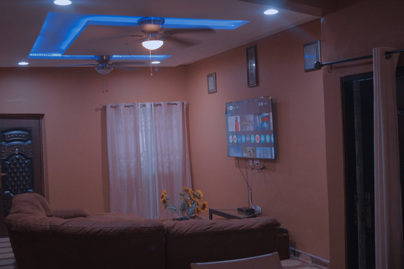 Modern Ghana hotel room